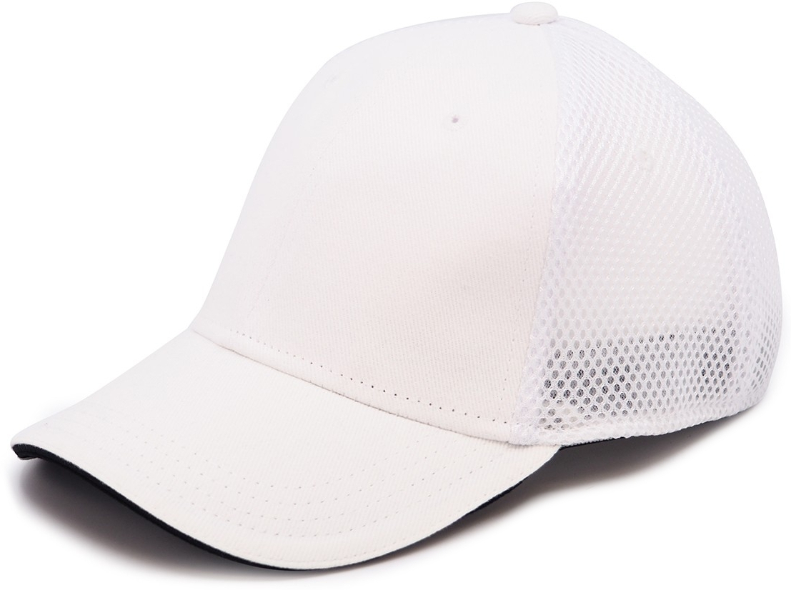 Кепка Cofee New Meshfit 4022-6 One Size белая/черная