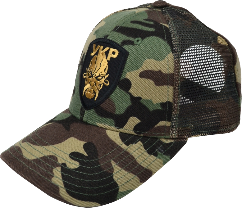 Кепка Cofee Army Mesh SH4038-55 CO/31399 One Size зеленая камуфляжная