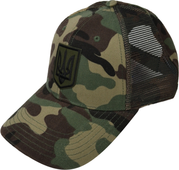 Кепка Cofee Army Mesh SH4038-55 CO/84785 One Size зеленая камуфляжная фото 