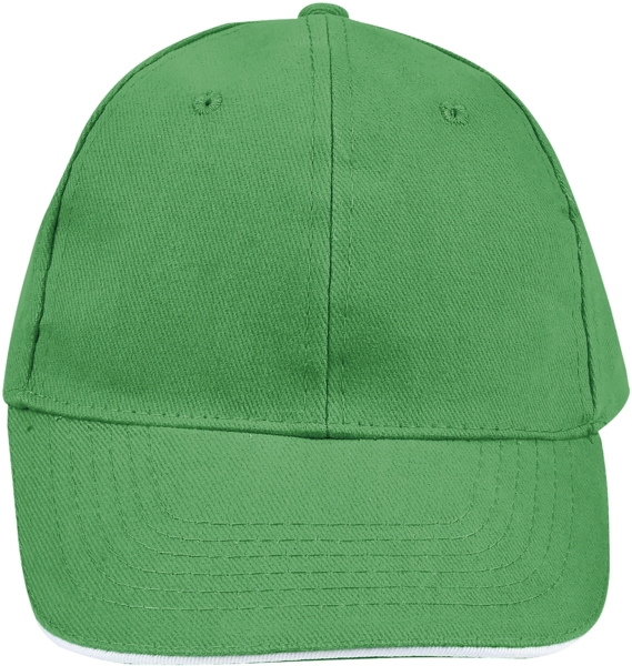 Кепка Sol’s Buffalo 88100920TUN One Size яскраво-зелена/білафото