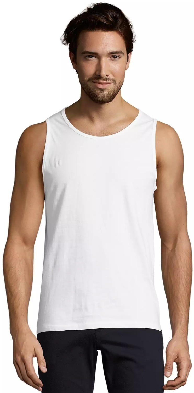 Майка мужская Sol’s Justin 114651022 2XL белая