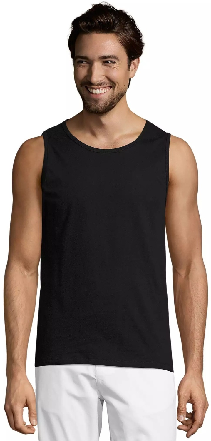 Майка мужская Sol’s Justin 114653092 2XL черная