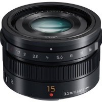 Об`єктив Panasonic Leica DG Summilux 15 мм f/1.7 ASPH. Black (H-X015E9-K)