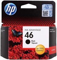 Картридж струйный HP No.46 Ultra Ink Advantage Black (CZ637AE)