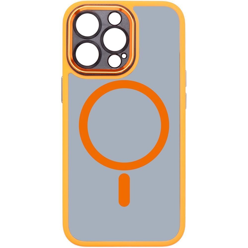 Чехол ArmorStandart Unit MagSafe SE для Apple iPhone 13 Pro Orange Black (ARM75379)