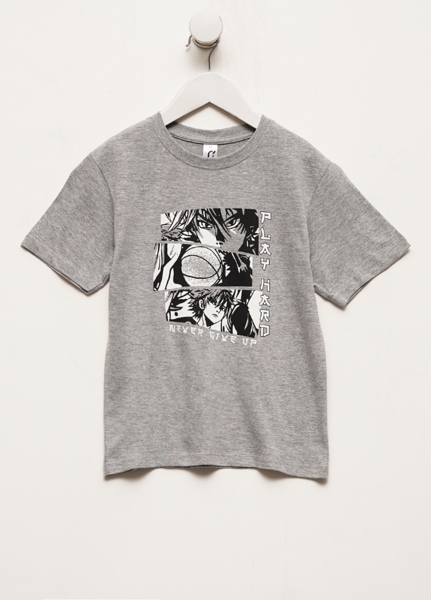 Футболка бавовняна дитяча Regent Kids 4-5р сірафото