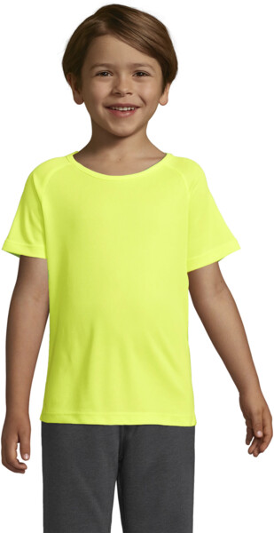 Футболка спортивна дитяча Sporty Kids 6-7р лимонафото