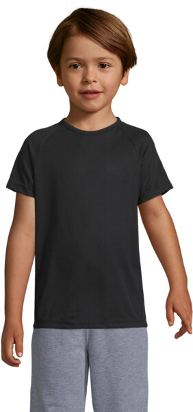 Футболка спортивна дитяча Sporty Kids 6-7р чорнафото