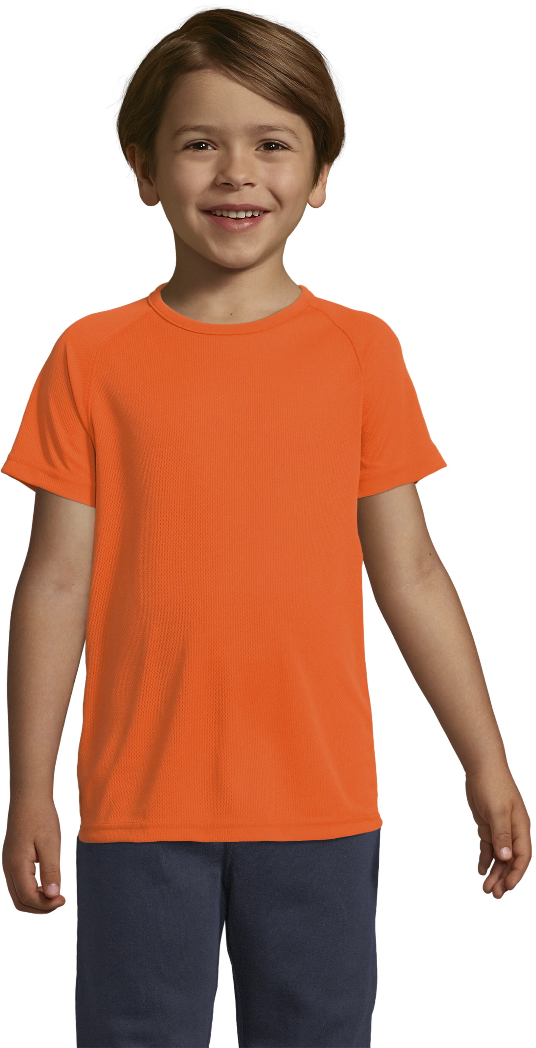 Футболка спортивна дитяча Sporty Kids 6-7р помаранчевафото1