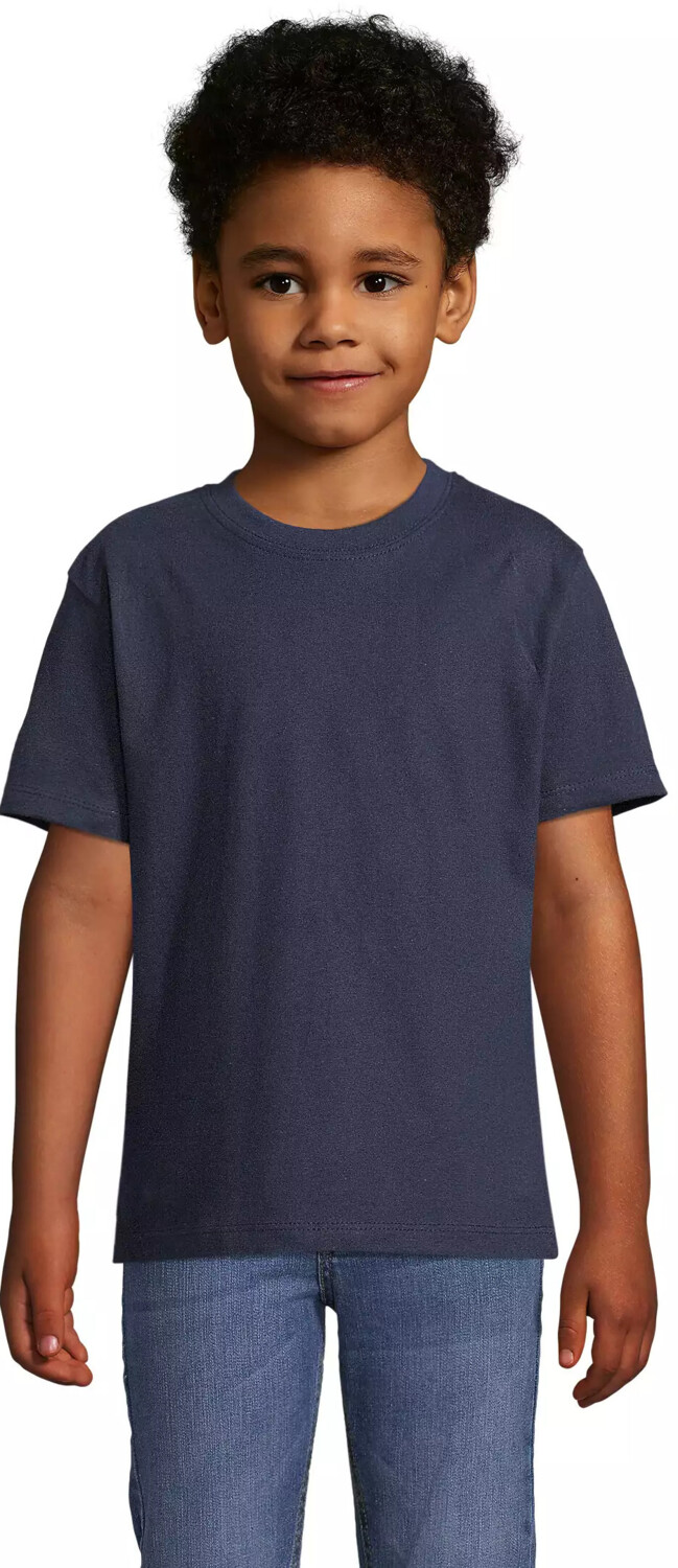 Футболка хлопковая Sol’s Imperial Kids 1177031904A 4-5р темно-синяя