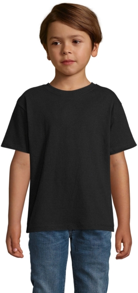 Футболка бавовняна дитяча Regent Kids 4-5р чорнафото