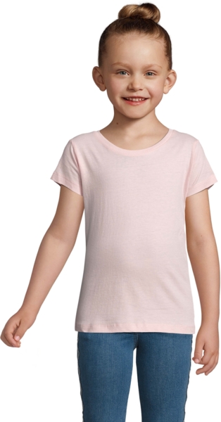 Футболка бавовняна дитяча Cherry 10-11р рожевафото