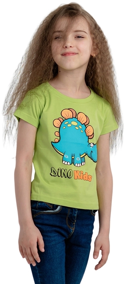 Футболка хлопковая Sol’s Cherry 11981280/1504A 4-5р зеленая