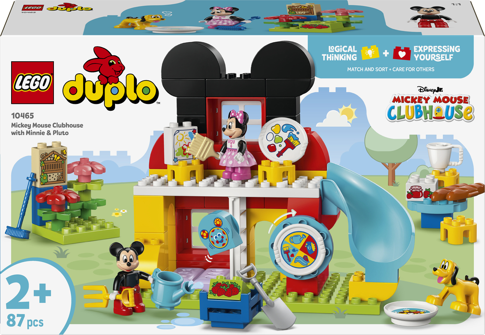 LEGO 10465 DUPLO Disney Міккі Маус: Клубний будинок з Мінні та Плутофото1