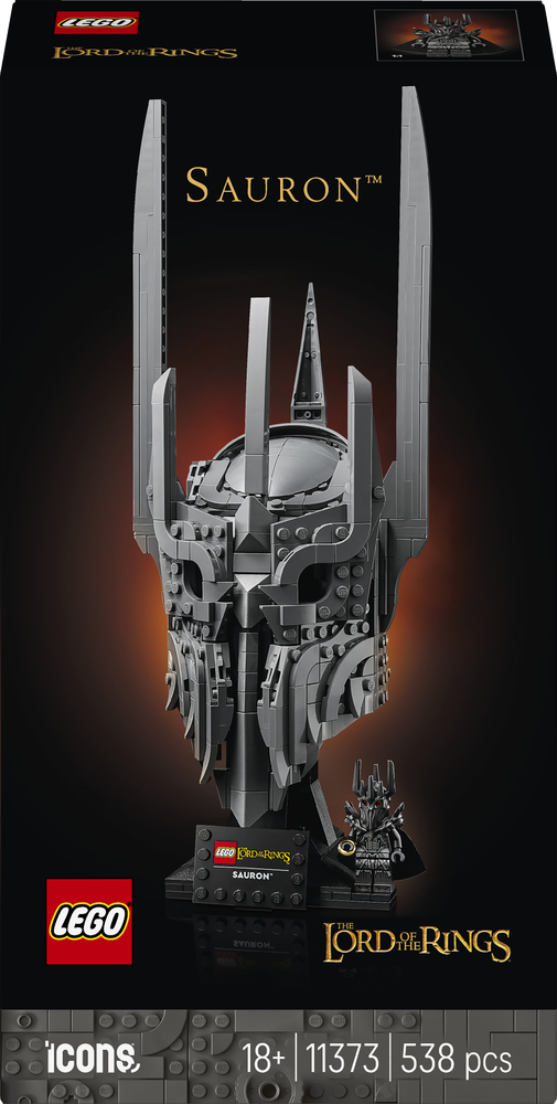 LEGO 11373 Icons Володар перснів: шолом Сауронафото1
