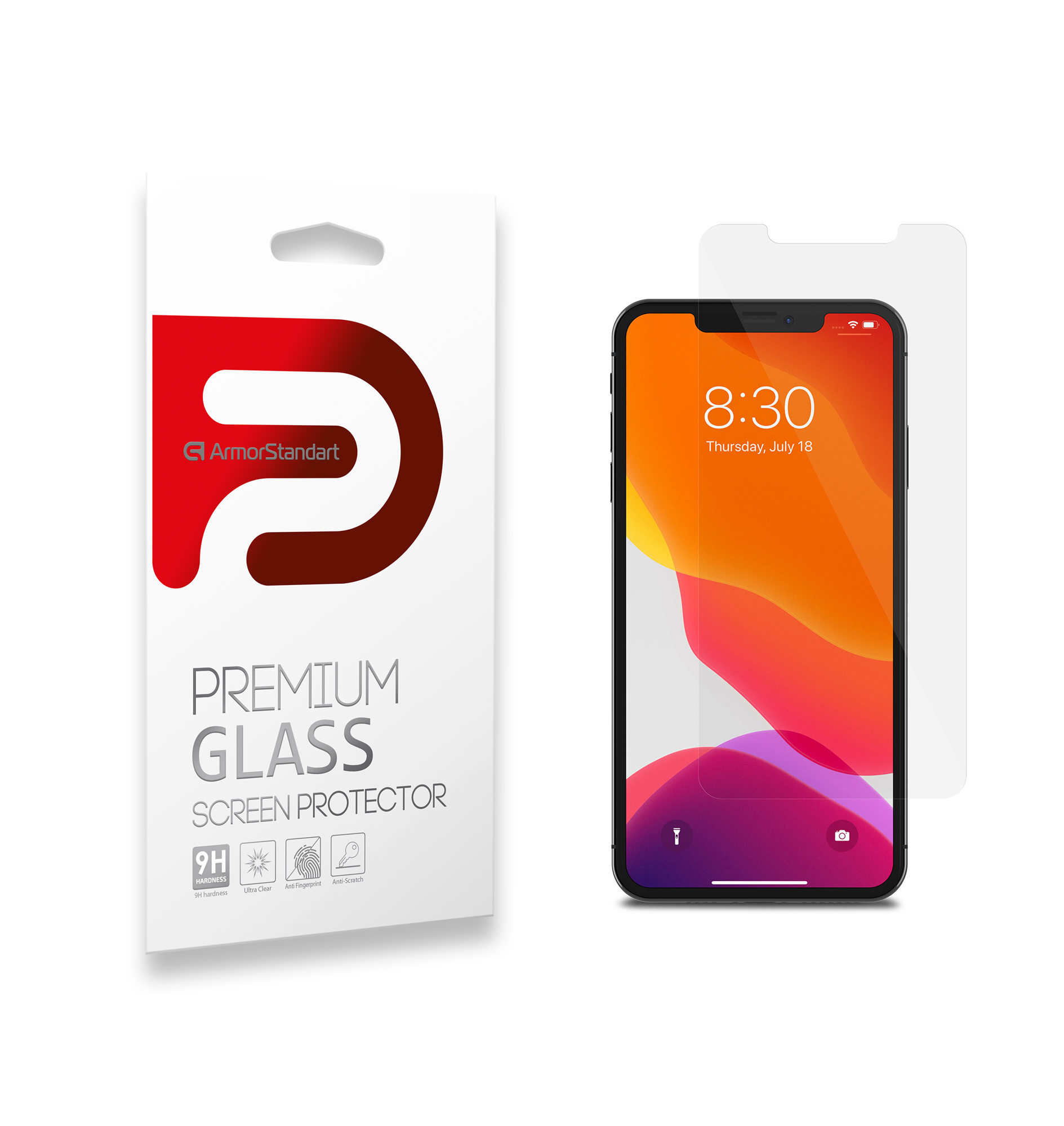 Захисне скло ArmorStandart Glass.CR для Apple iPhone 12 Mini (ARM57195)фото1