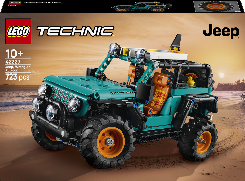 LEGO 42227 Technic Внедорожник Jeep® Wrangler Rubicon фото 1