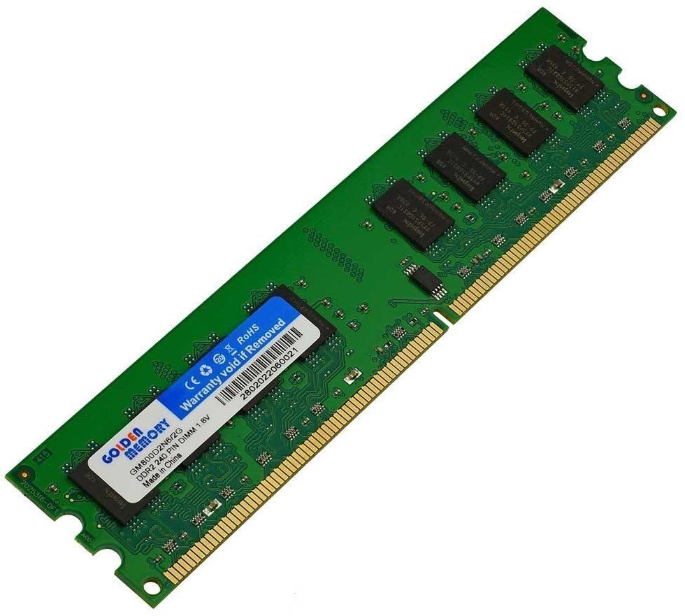 Память для ПК Golden Memory DDR2 2GB 800 MHz (GM800D2N6/2G) фото 1