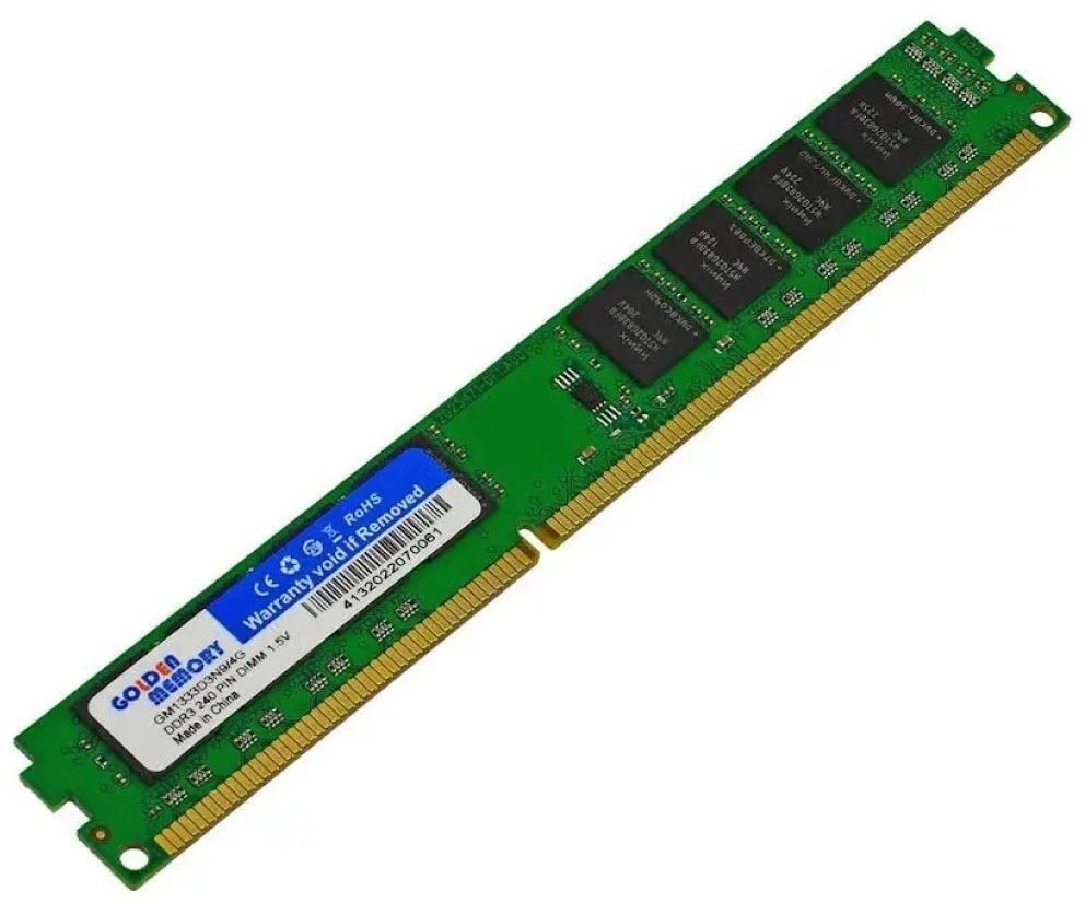 Память для ПК Golden Memory DDR3 4GB 1333 MHz (GM1333D3N9/4G) фото 1