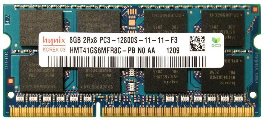 Память для ноутбука Hynix DDR3 8GB 1600 MHz Oem (HMT41GS6MFR8C-PB) фото 1