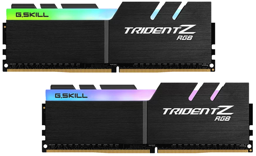 Пам'ять для ПК G.Skill DDR4 32GB (2x16GB) 3600 MHz Trident Z RGB (F4-3600C18D-32GTZR)фото1