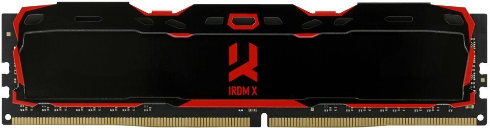 Память для ПК Goodram DDR4 8GB 3200 MHz IRDM X Black (IR-X3200D464L16SA/8G)