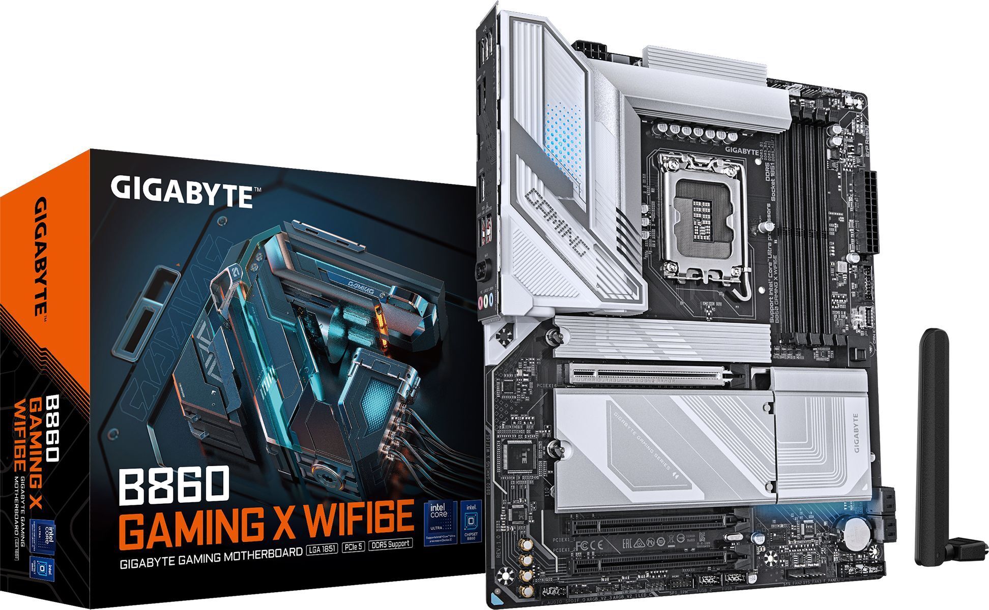 Материнская плата GIGABYTE B860 GAMING X WIFI6E (B860_GAMING_X_WIFI6E) фото1