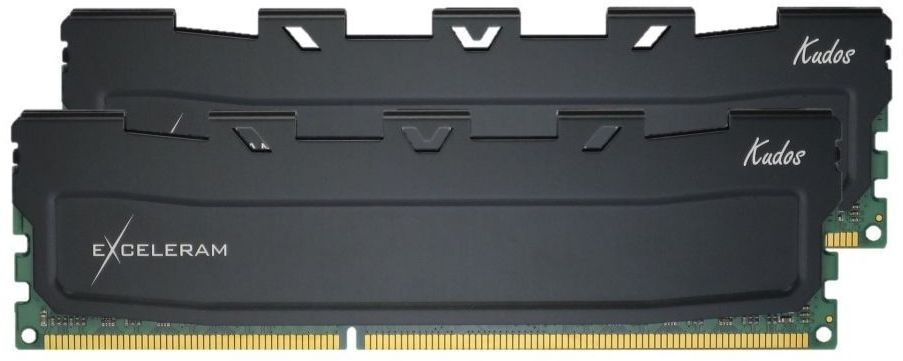 Память для ПК eXceleram DDR3 16GB (2x8GB) 1600 MHz Black Kudos (EKBLACK3161611AD) фото 1