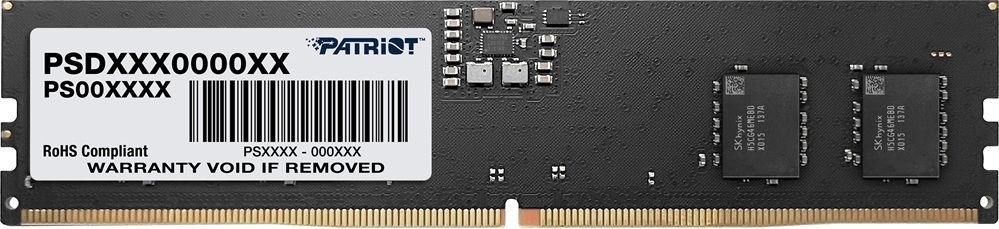 Память для ПК Patriot DDR5 8GB 4800 MHz Signature (PSD58G480041) фото 1