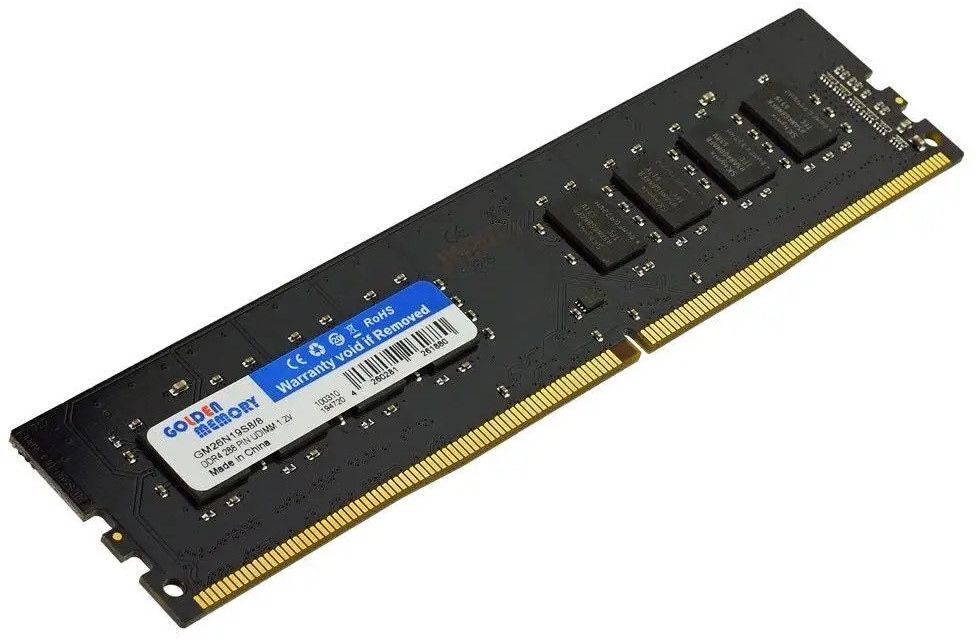 Память для ПК Golden Memory DDR4 8GB 2666 MHz (GM26N19S8/8) фото 1