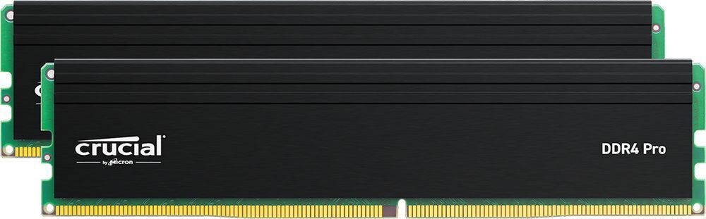 Пам'ять для ПК Micron DDR4 32GB (2x16GB) 3200 MHz Pro (CP2K16G4DFRA32A)фото1