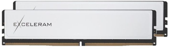 Память для ПК eXceleram DDR5 32GB (2x16GB) 6000 MHz White Sark (EBW50320604040CD) фото 1