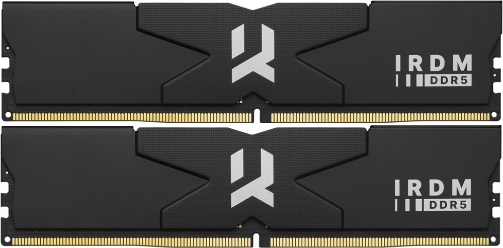 Память для ПК Goodram DDR5 32GB (2x16GB) 6800 MHz IRDM Black (IR-6800D564L34S/32GDC) фото 1