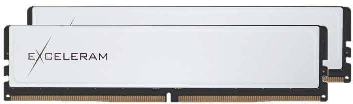 Память для ПК eXceleram DDR4 32GB (2x16GB) 3200 MHz White Sark (EBW4323216XD) фото 1