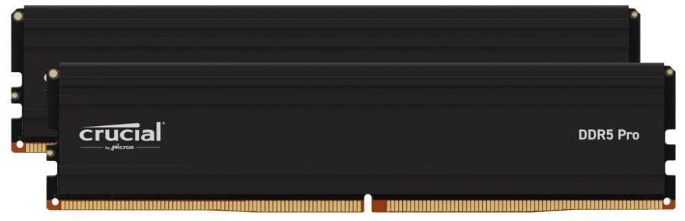 Память для ПК Micron DDR5 64GB (2x32GB) 5600 MHz Pro (CP2K32G56C46U5) фото 1