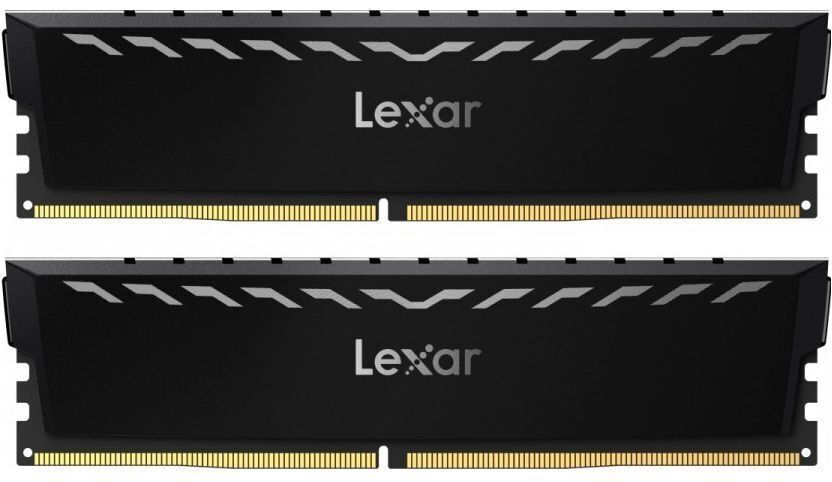 Память для ПК Lexar DDR4 16GB (2x8GB) 3600 MHz THOR Black (LD4U08G36C18LG-RGD) фото1