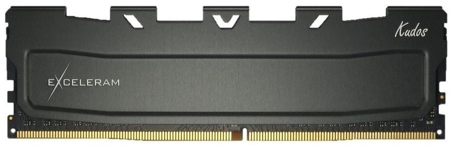 Память для ПК eXceleram DDR4 16GB 3200 MHz Black Kudos (EKBLACK4163222X) фото 1