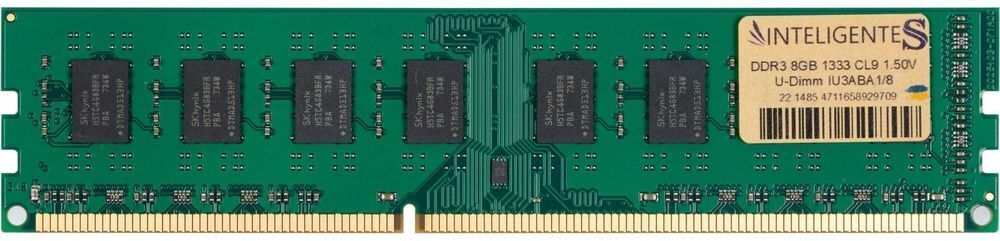 Память для ПК INTELIGENTES DDR3 8GB 1333 MHz (IU3ABA1/8) фото 1