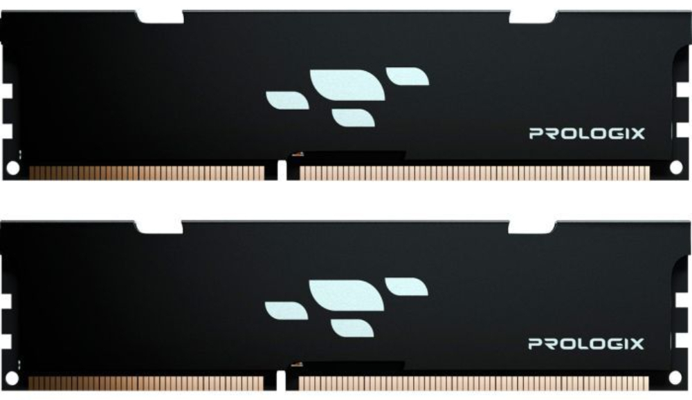 Память для ПК Prologix DDR4 16GB (2x8GB) 3200 MHz Black (PRO16GB3200B4K) фото1