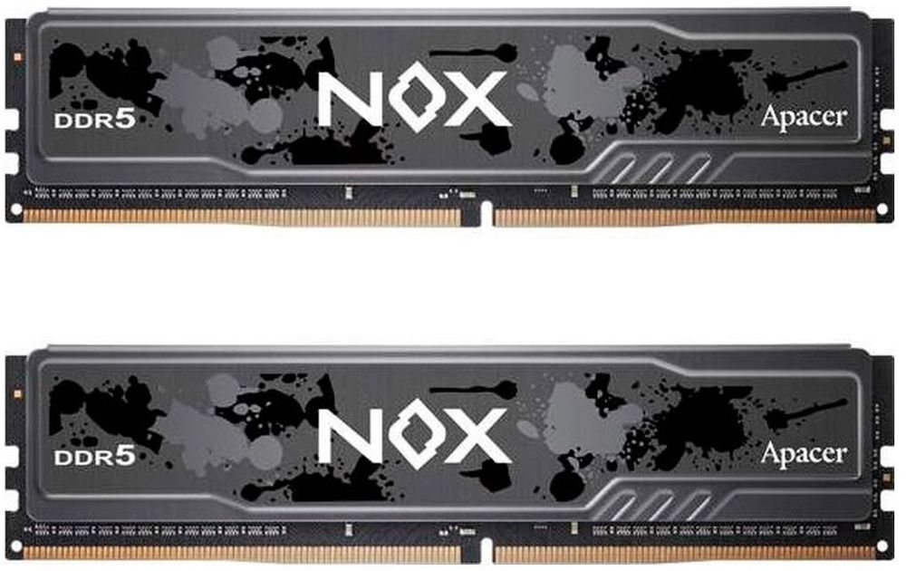 Память для ПК APACER DDR5 32GB (2x16GB) 5600 MHz NOX (AH5U32G56C522MBAA-2) фото 1