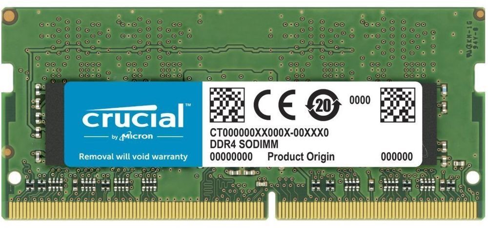 Память для ноутбука Micron DDR4 32GB 3200 MHz (CT32G4SFD832AT) фото 1