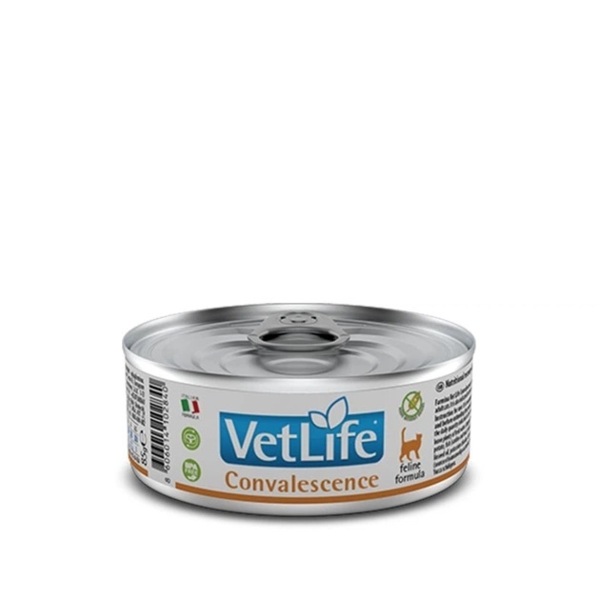 

Влажный корм для кошек Farmina VetLife Convalescence диетический для восстановления питания и выздоровления 85 г