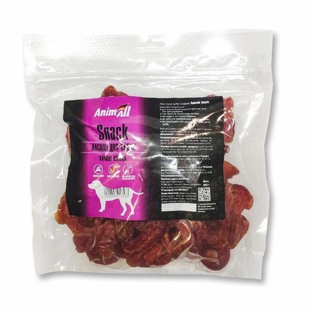 Лакомство для собак AnimAll Snack 17533 утиные кольца 500 г фото 1