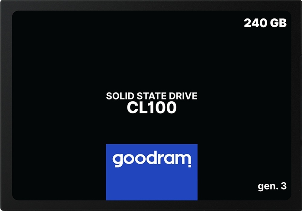 SSD накопичувач Goodram 2.5" 240GB CL100 (SSDPR-CL100-240-G3)фото1