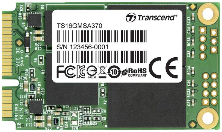 SSD накопитель TRANSCEND mSATA 16GB (TS16GMSA370) фото1
