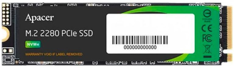 SSD накопичувач APACER M.2 2280 1TB (AP1TBAS2280P4U-1)фото1