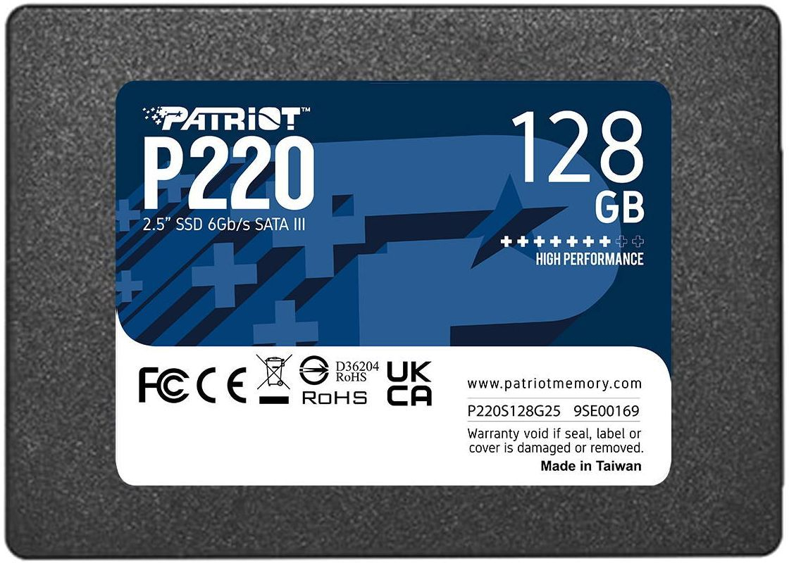 SSD накопичувач Patriot 2.5" 128GB P220 (P220S128G25)фото1