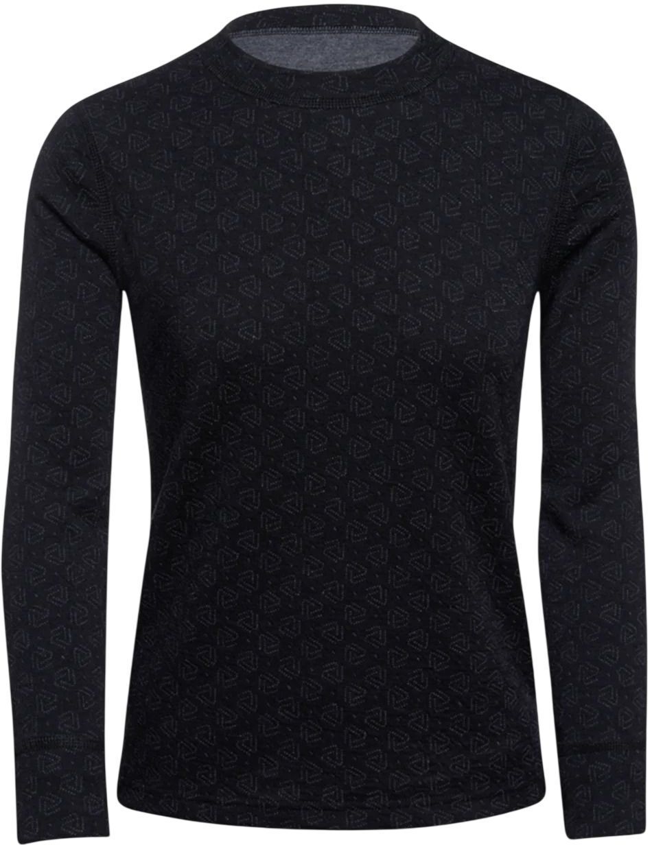 Термолонгслів дитячий Thermowave Merino Warm Active Junior 18XTRM410-990 110-116 чорний фото1