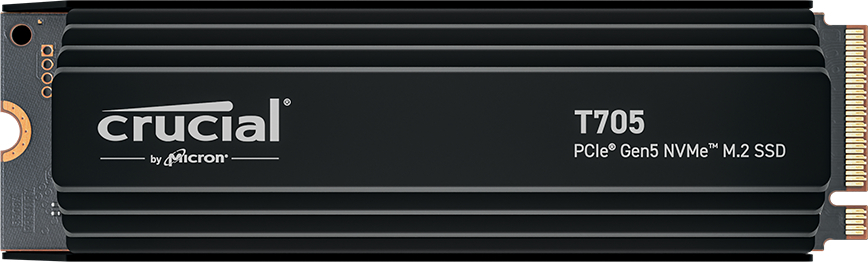 SSD накопичувач Crucial M.2 2280 2TB T705 Heatsink (CT2000T705SSD5)фото1