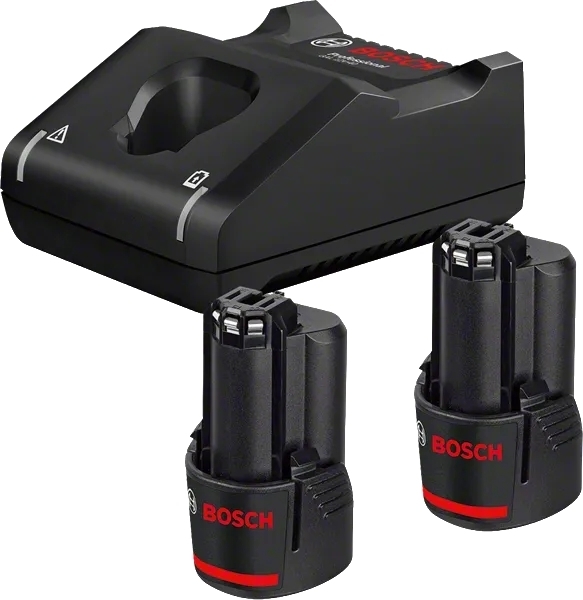 

Набор из 2x АКБ и ЗУ Bosch Professional GBA 12В 2х3Ah (1.600.A01.9RD)